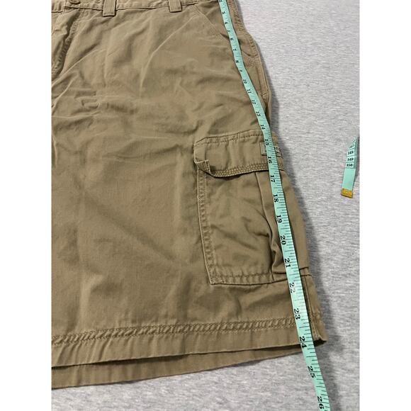 Wrangler Cargo Shorts Mens 46 10" Tan Gorpcore Outdoor Workwear Retro - Picture 8 of 8